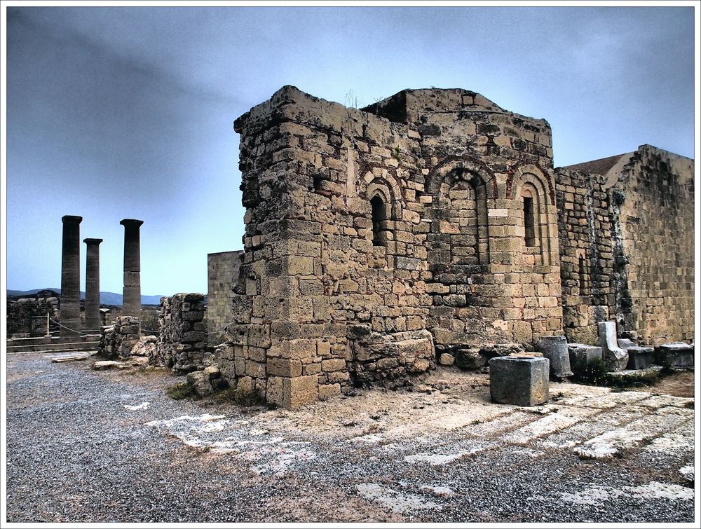 Auf der Akropolis von Lindos