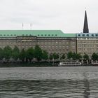 auf der Alster unterwegs