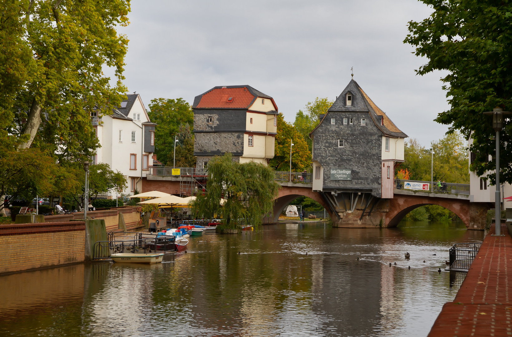 Auf der Alten Nahebrücke