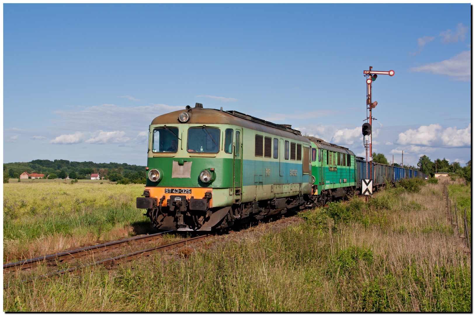 Auf der alten schlesischen Gebirgsbahn bei Jerzmanki unterwegs...