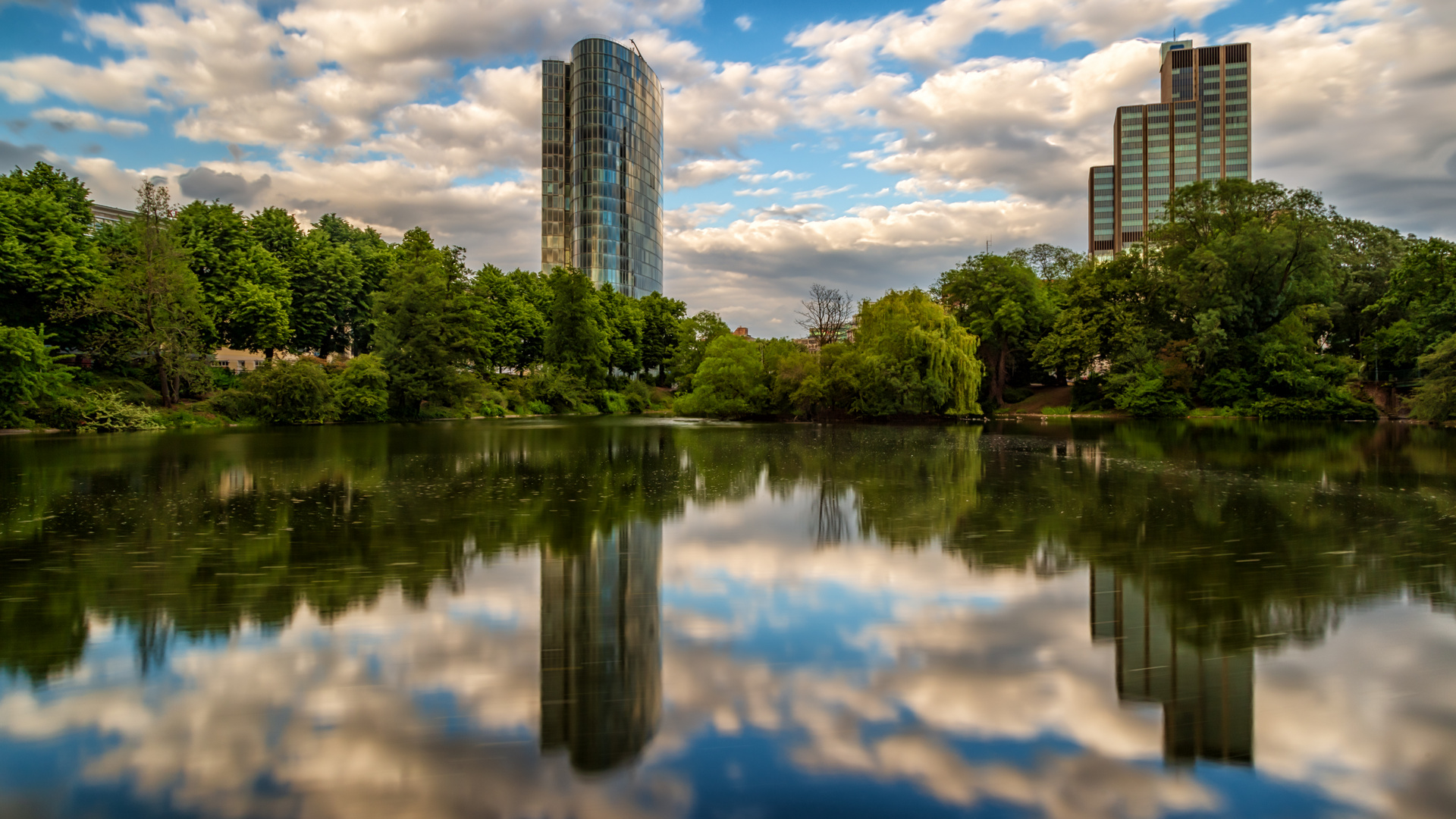 auf der andere seite der Park