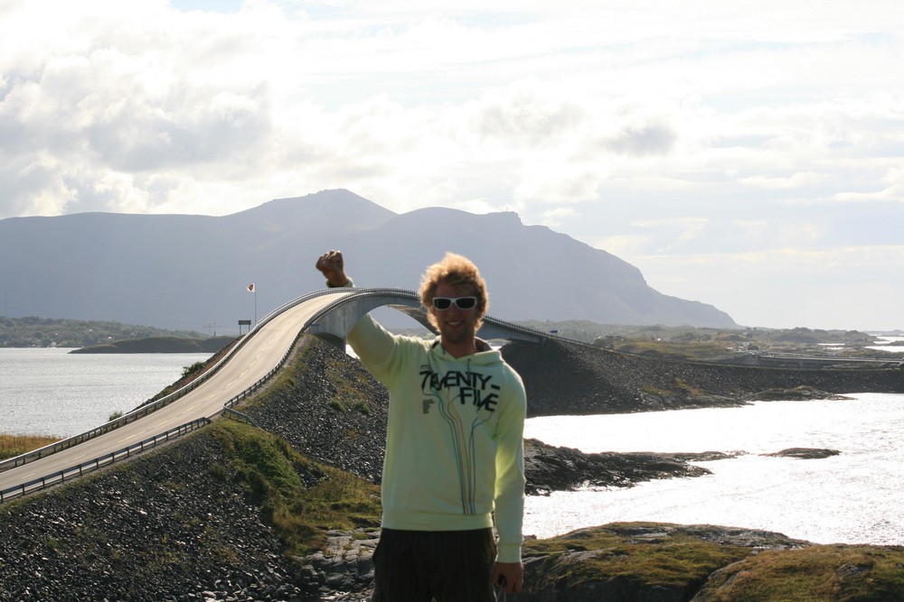 auf der Atlantikroute in Norwegen