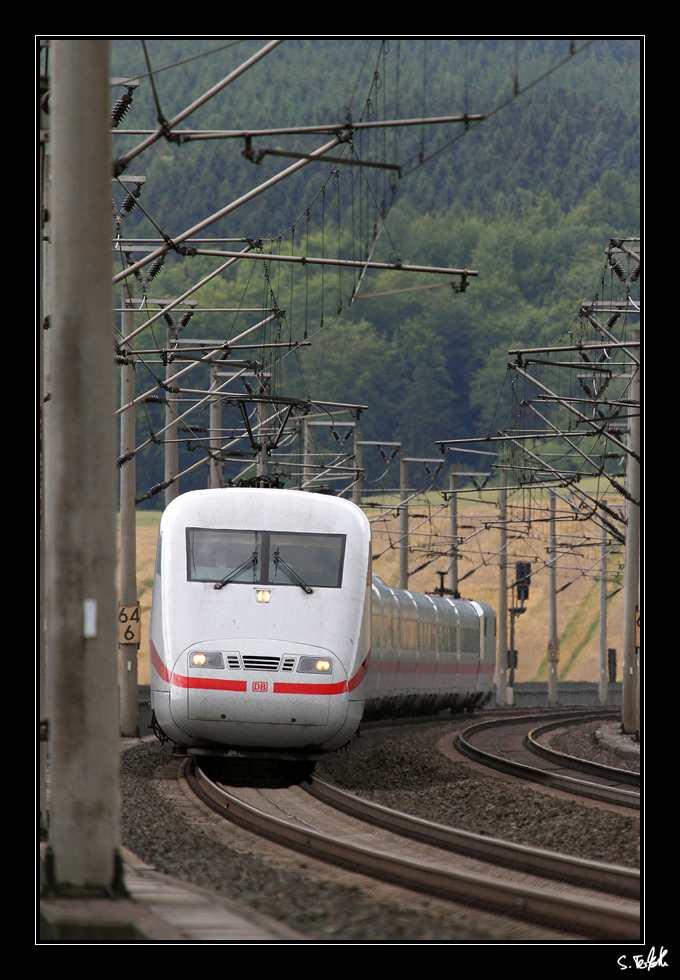 Auf der Auetalbrücke