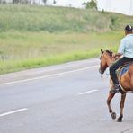 auf der Autobahn