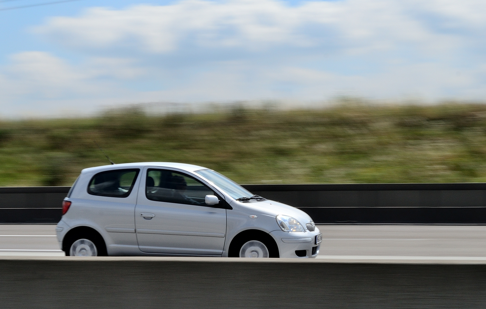 Auf der Autobahn