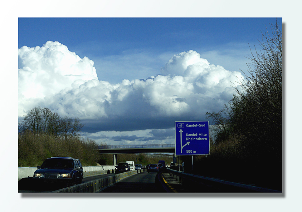 ...auf der Autobahn