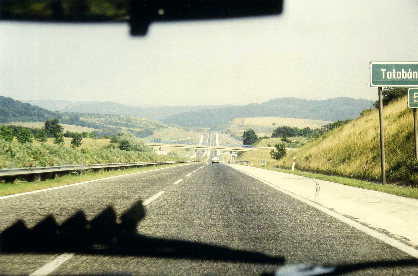 auf der Autobahn