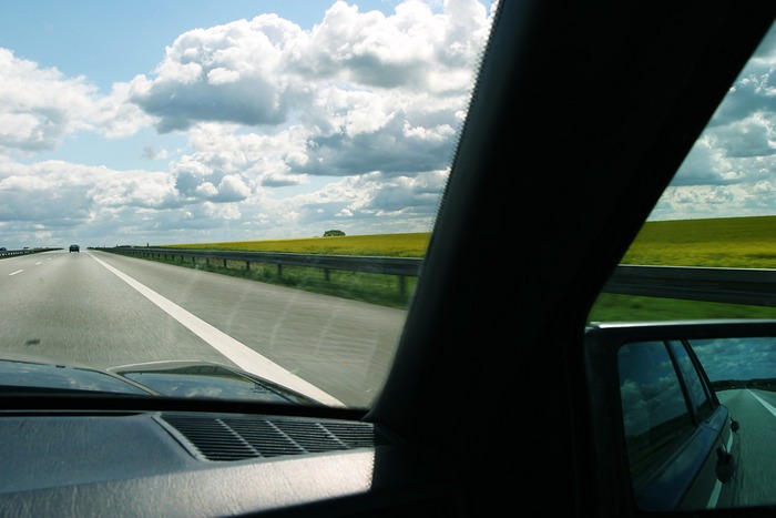 auf der autobahn