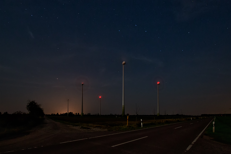 Auf der Autobahn nachts um halb eins...