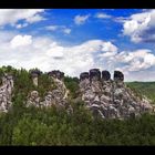 Auf der Bastei . . . .