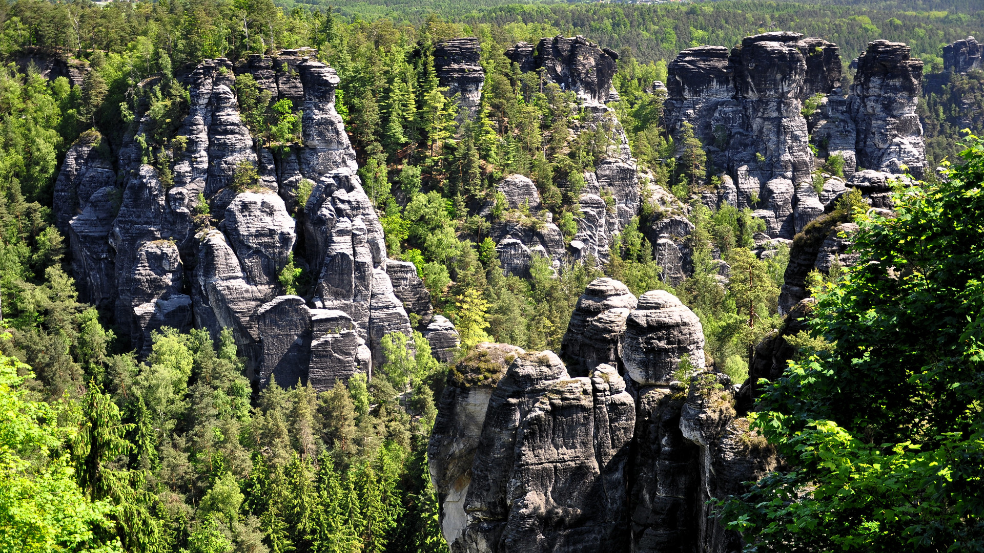 Auf der Bastei......