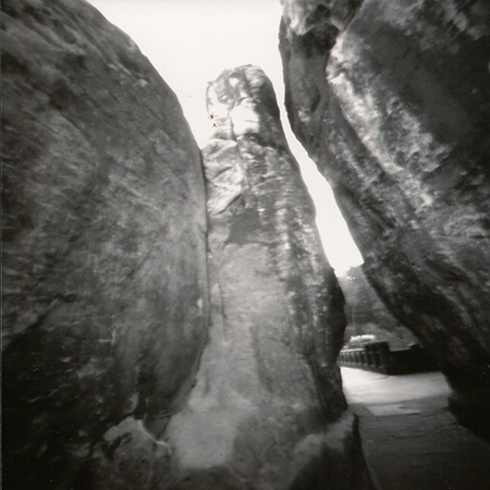 auf der Bastei (im Elbsandsteingebirge)