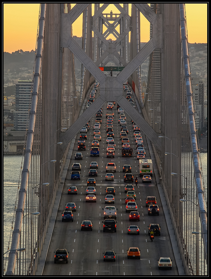 Auf der Bay Bridge