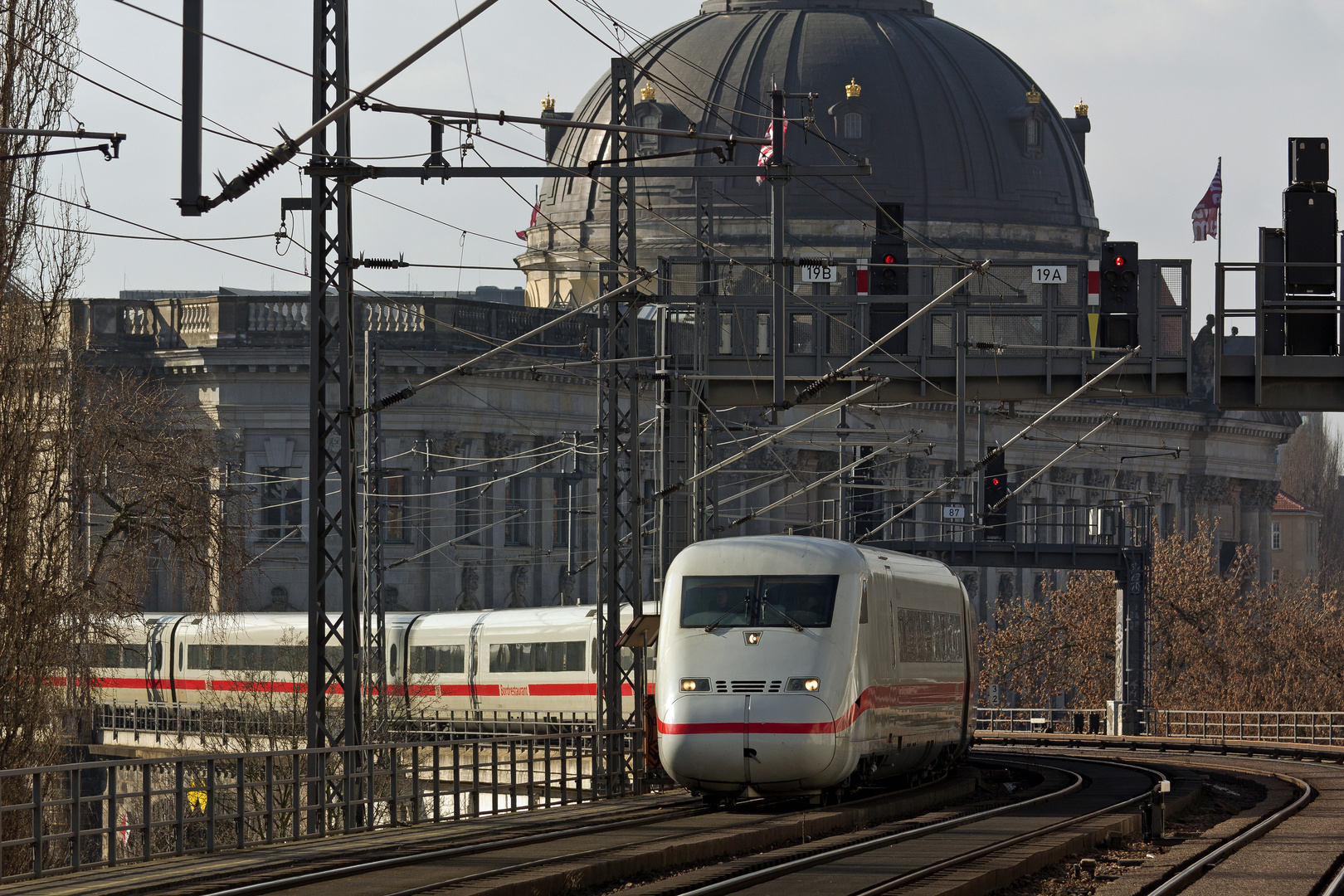 Auf der Berliner Stadtbahn