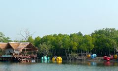 Auf der Bootsahrt- im Nirgendwo zwischen Ko Lanta und Ko Muk