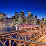 Auf der Brooklyn Bridge