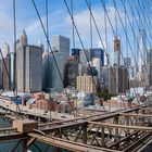 Auf der Brooklyn Bridge