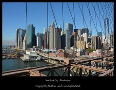 Auf der Brooklyn Bridge