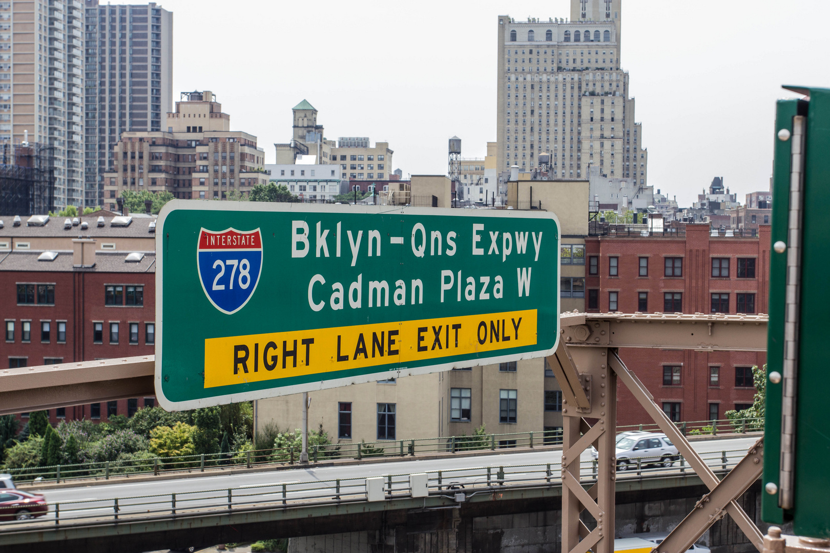 Auf der Brooklyn Bridge