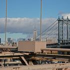 Auf der Brooklyn Bridge