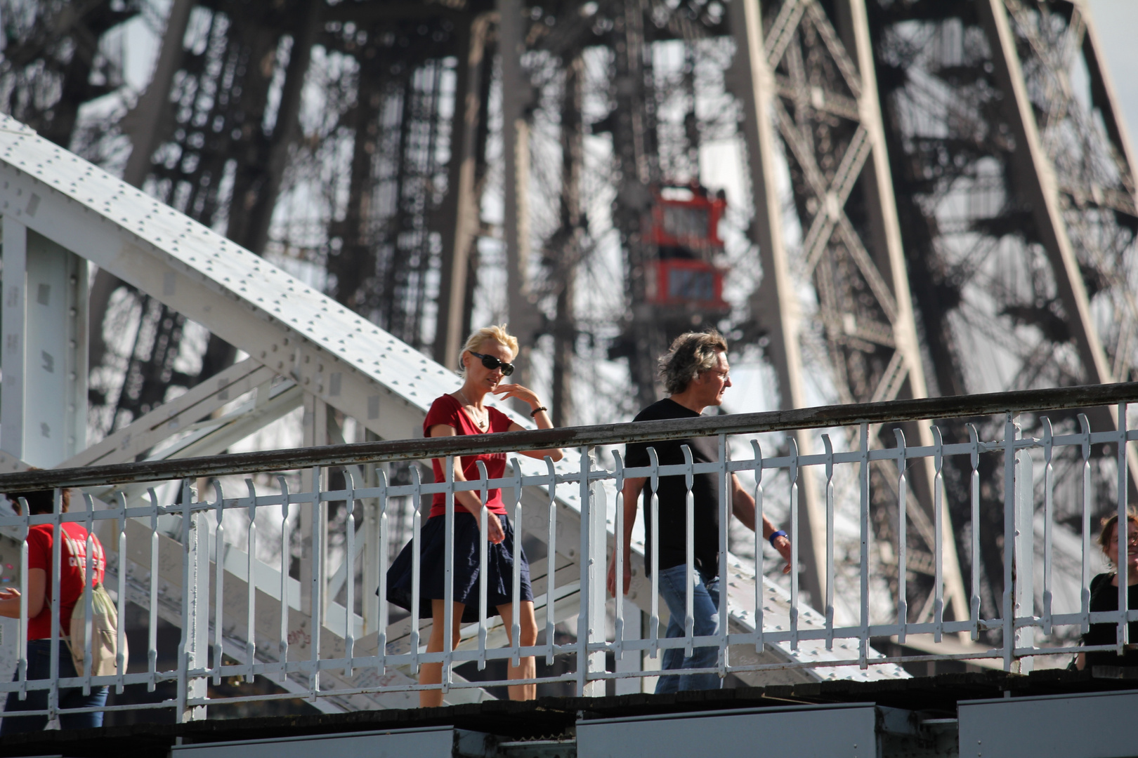 auf der Brücke