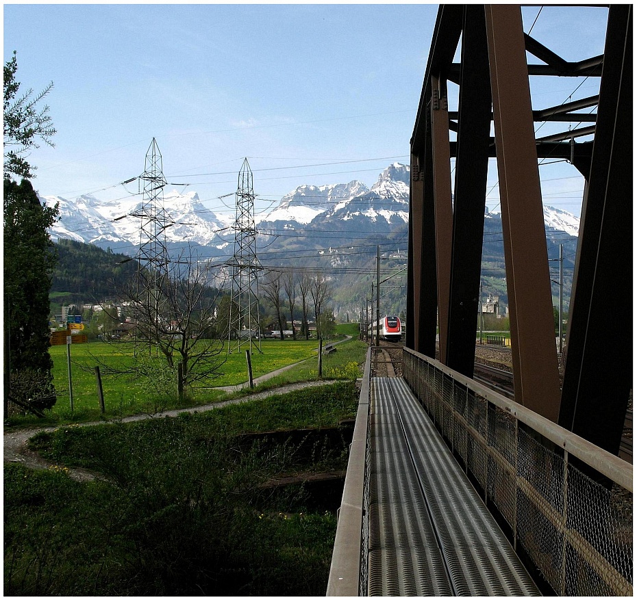 Auf der Brücke