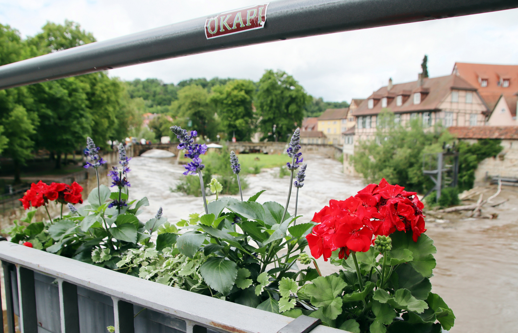 auf der Brücke