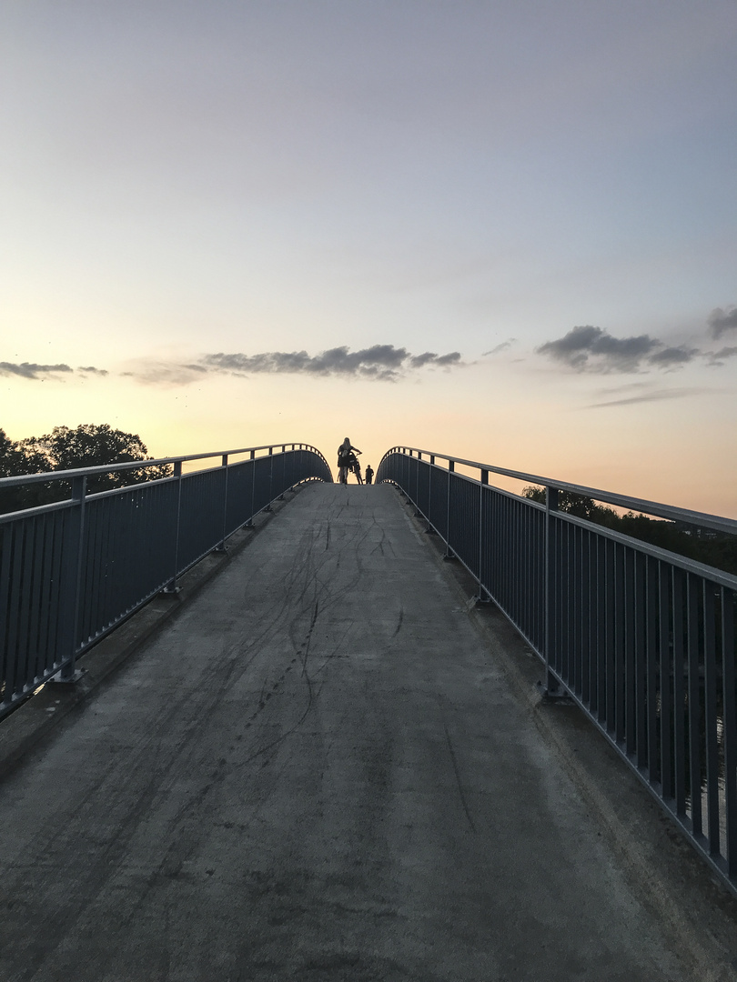 Auf der Brücke