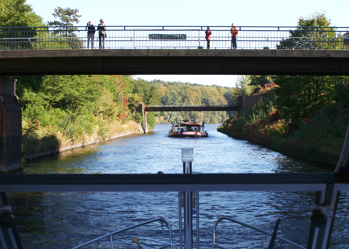 auf der brücke durch die brücken