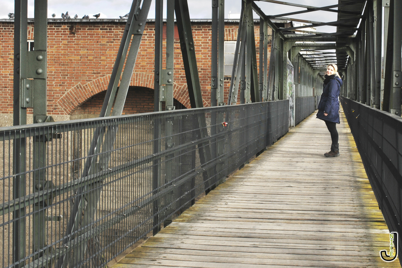 Auf der Brücke