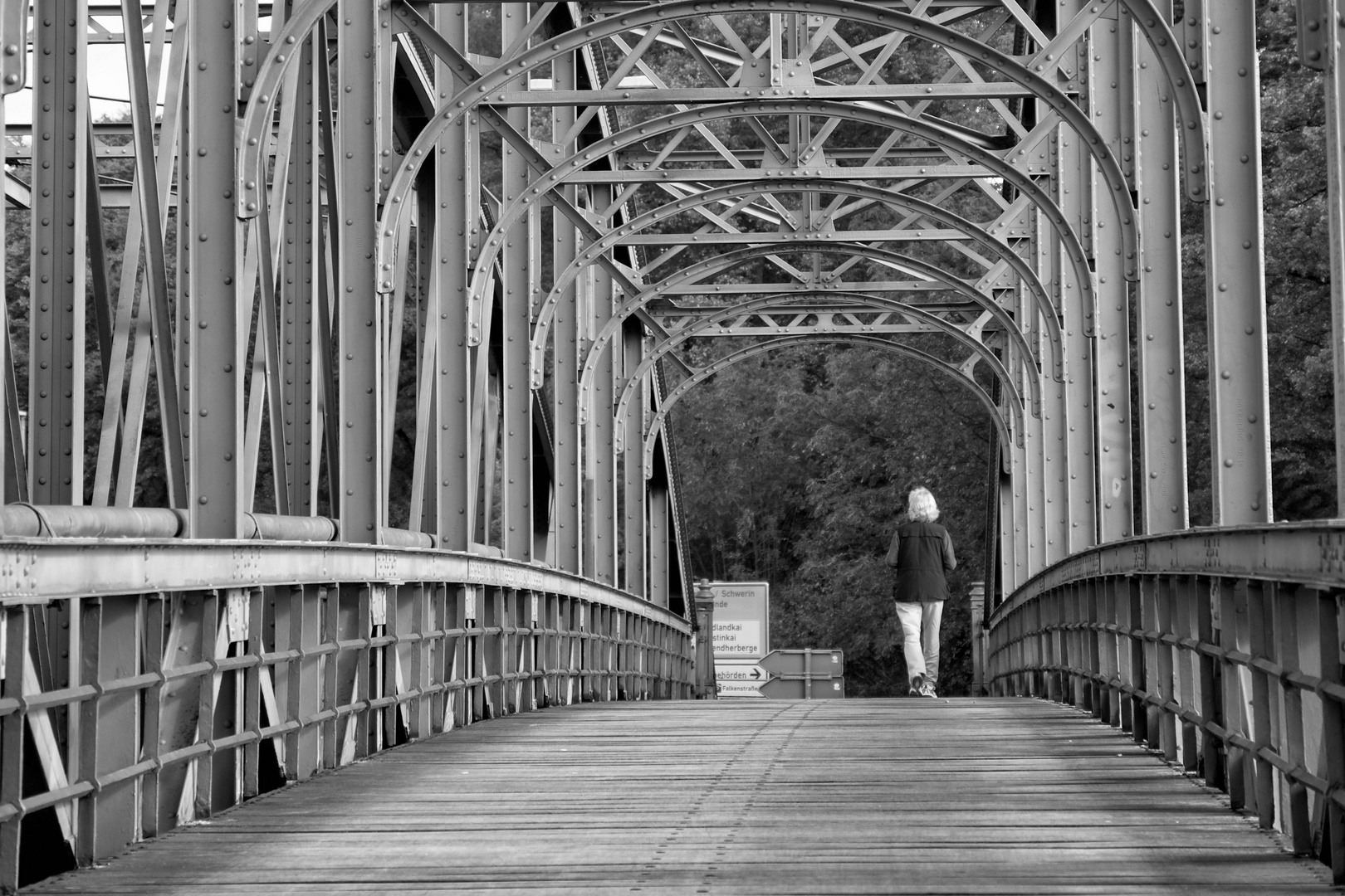 Auf der Brücke