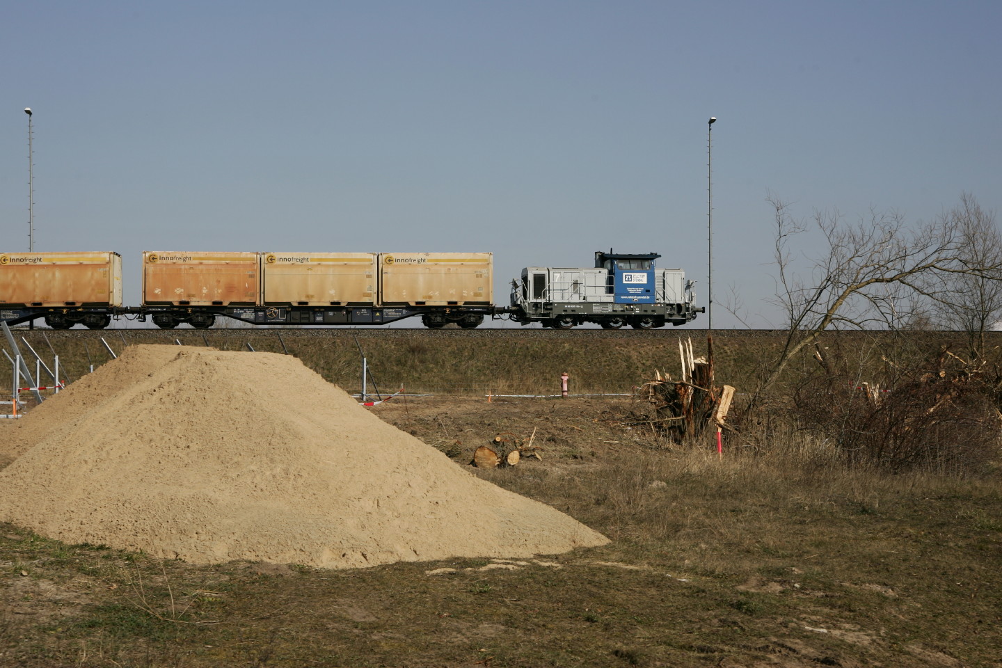 auf der Brücke in der Altmark