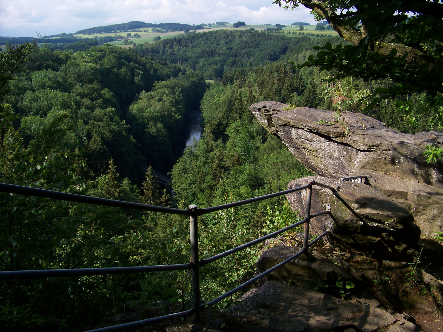 auf der Brückenklippe