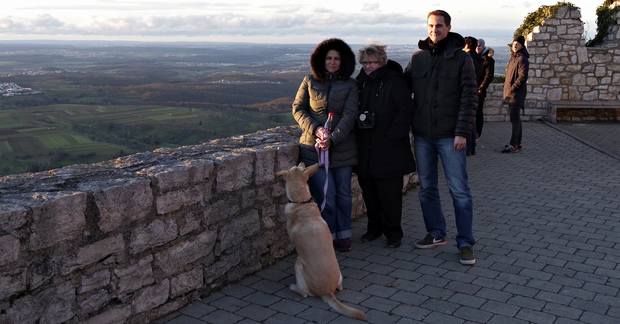 auf der Burg Hohen Neuffen