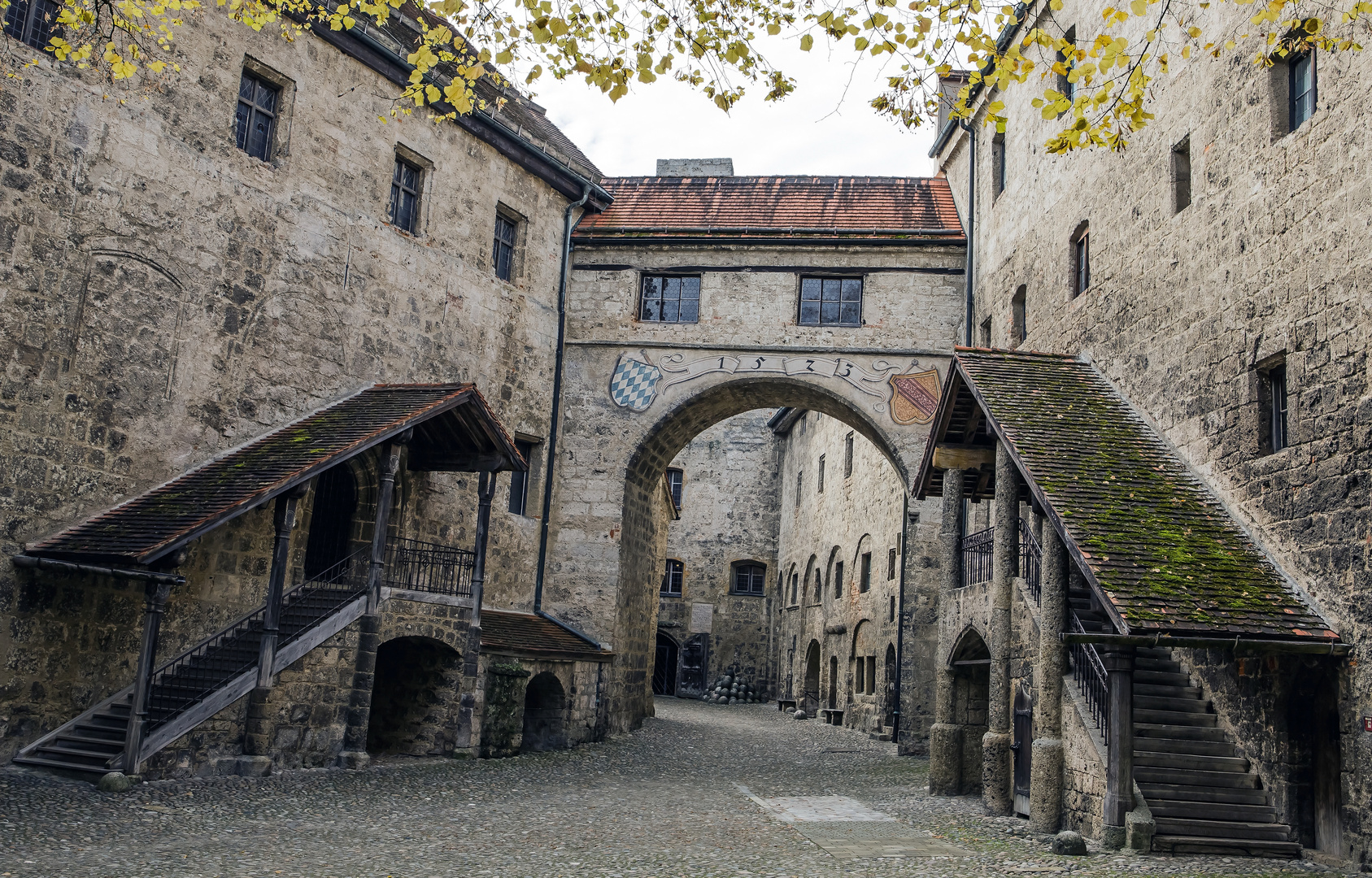 Auf der Burg in Burghausen