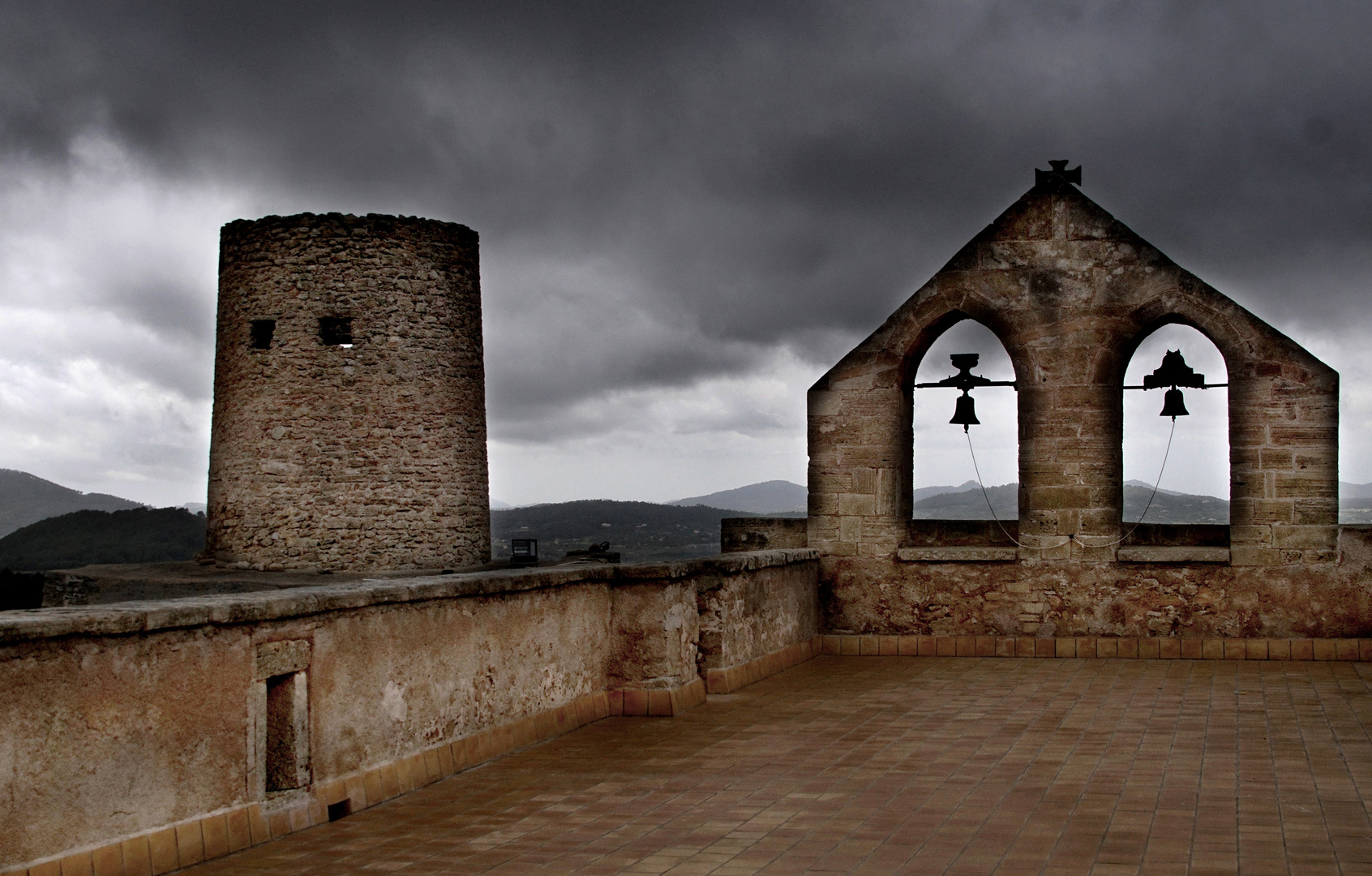 Auf der Burg von Capdepera, Mallorca