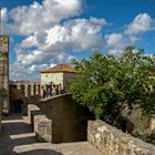 Auf der Burgmauer Castelo de Sao Jorge Lisboa