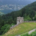 auf der Burgruine Landskron....