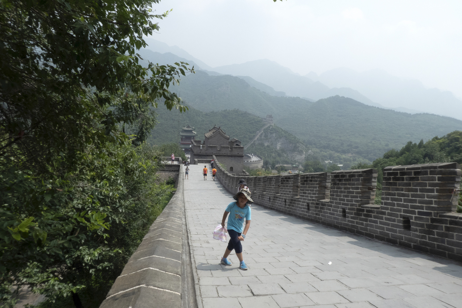 Auf der Chinesischen Mauer