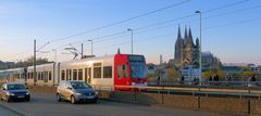 Auf der Deutzer Brücke