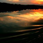 Auf der Donau - Sonnenaufgang -