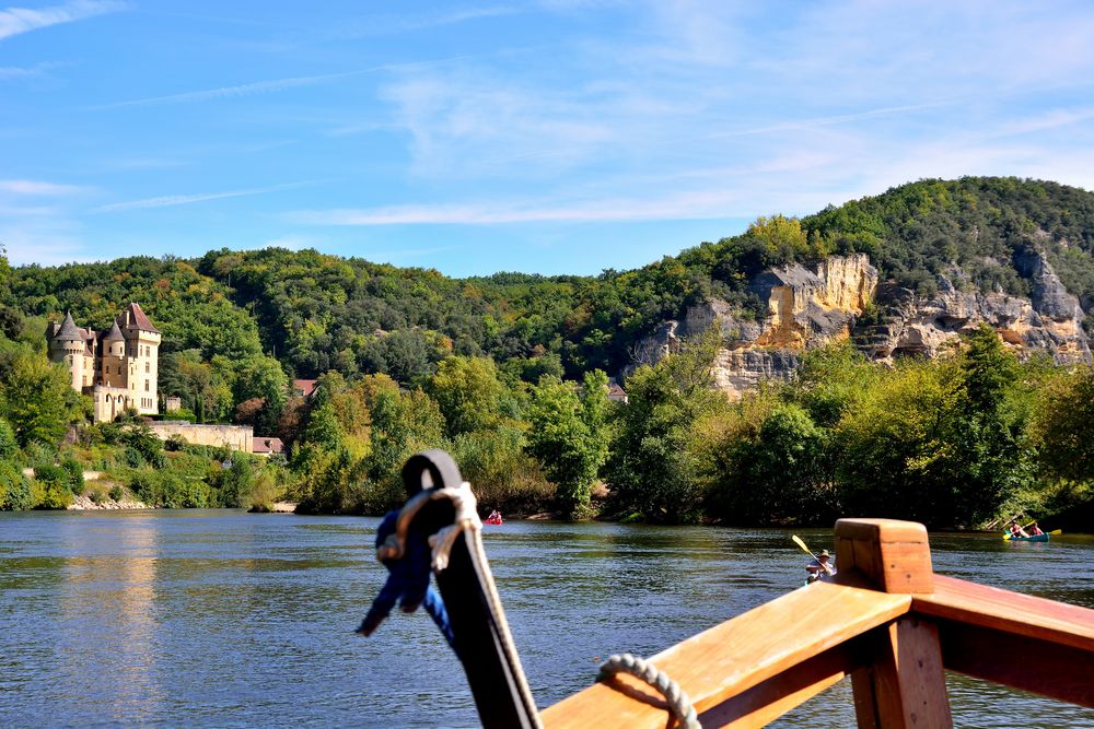 Auf der Dordogne