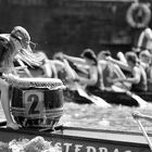 auf der Drachenboot-Trommel