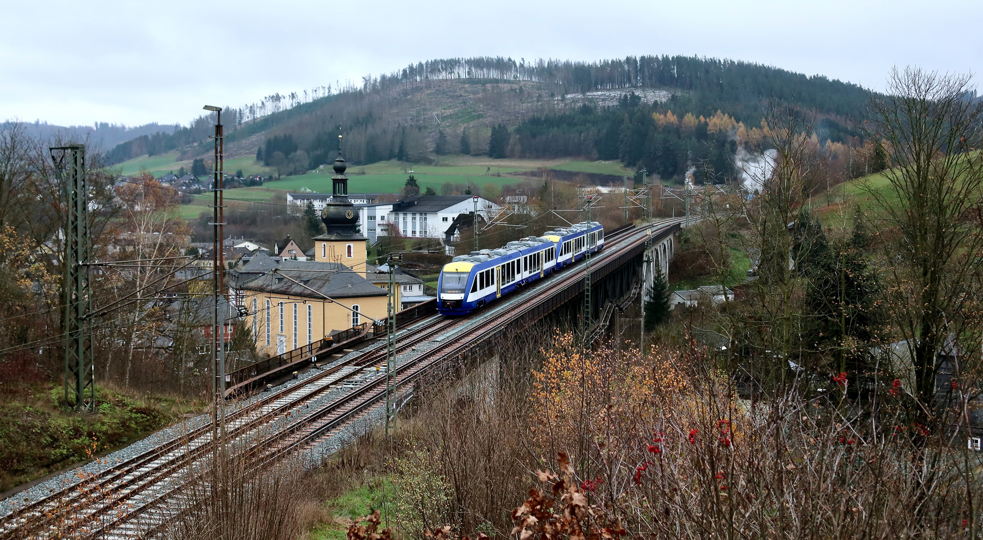 Auf der Durchfahrt ...