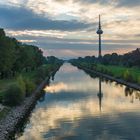 Auf der Ebertbrücke ...