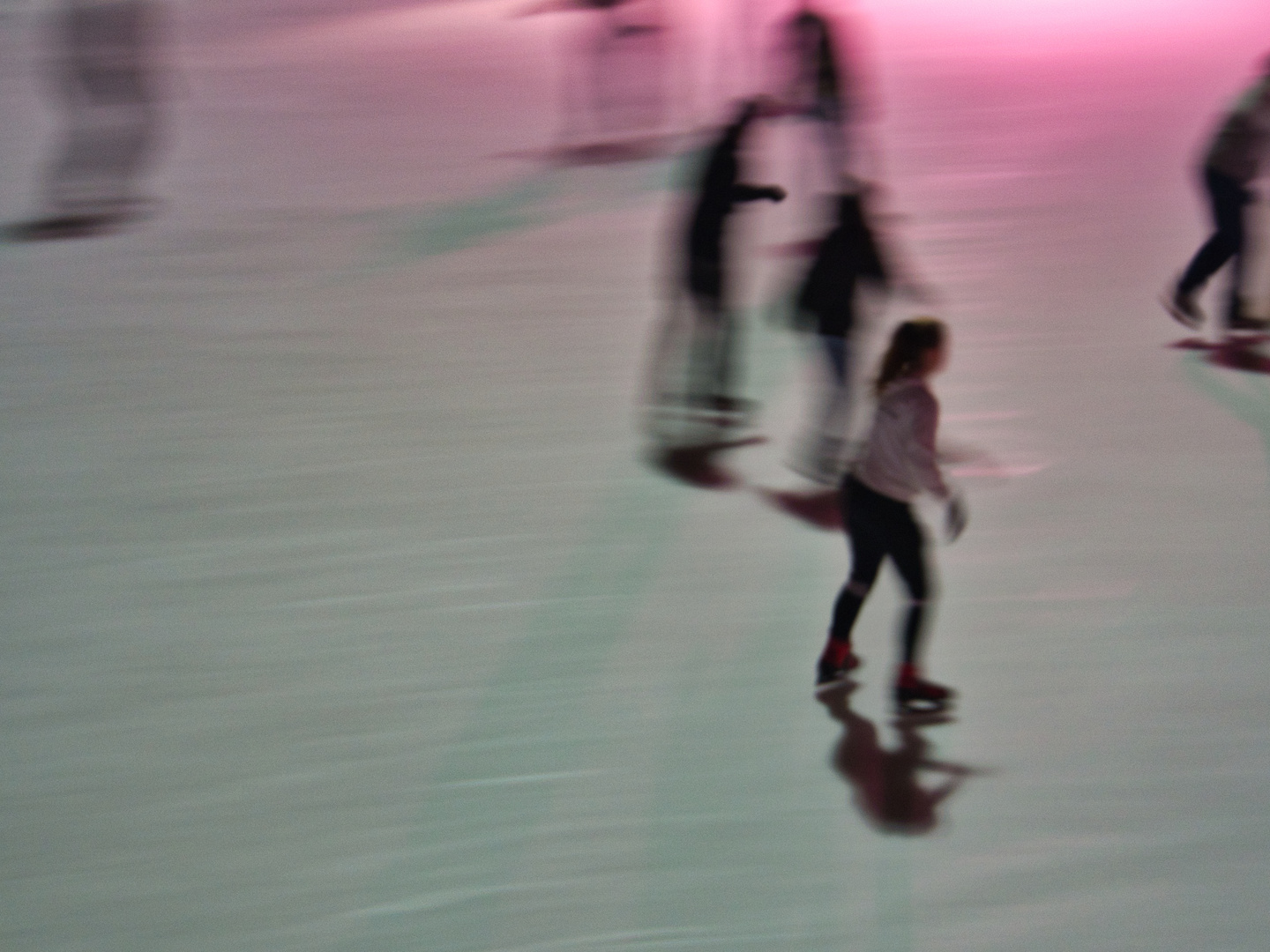 auf der Eisbahn