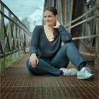 Auf der Eisenbahnbrücke . . .
