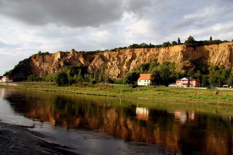 auf der Elbe...