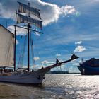 Auf der Elbe bei Blankenese