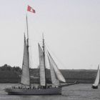 Auf der Elbe zwischen Hamburg und Blankenese